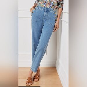 TALBOTS SAILOR JEANS SIZE 8